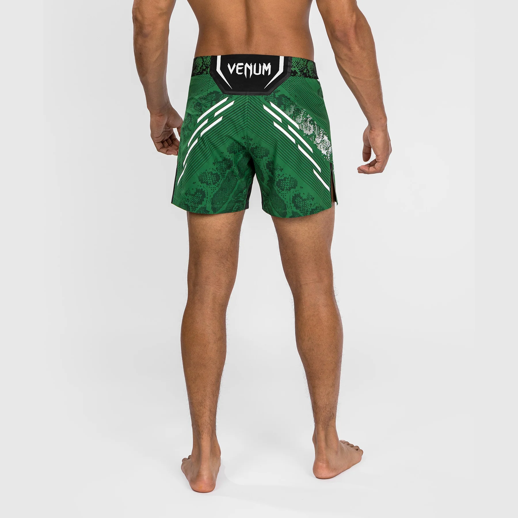 UFC Adrenaline by Venum Authentic Fight Night Men's Fight Short - Short Fit - Green - Image 6