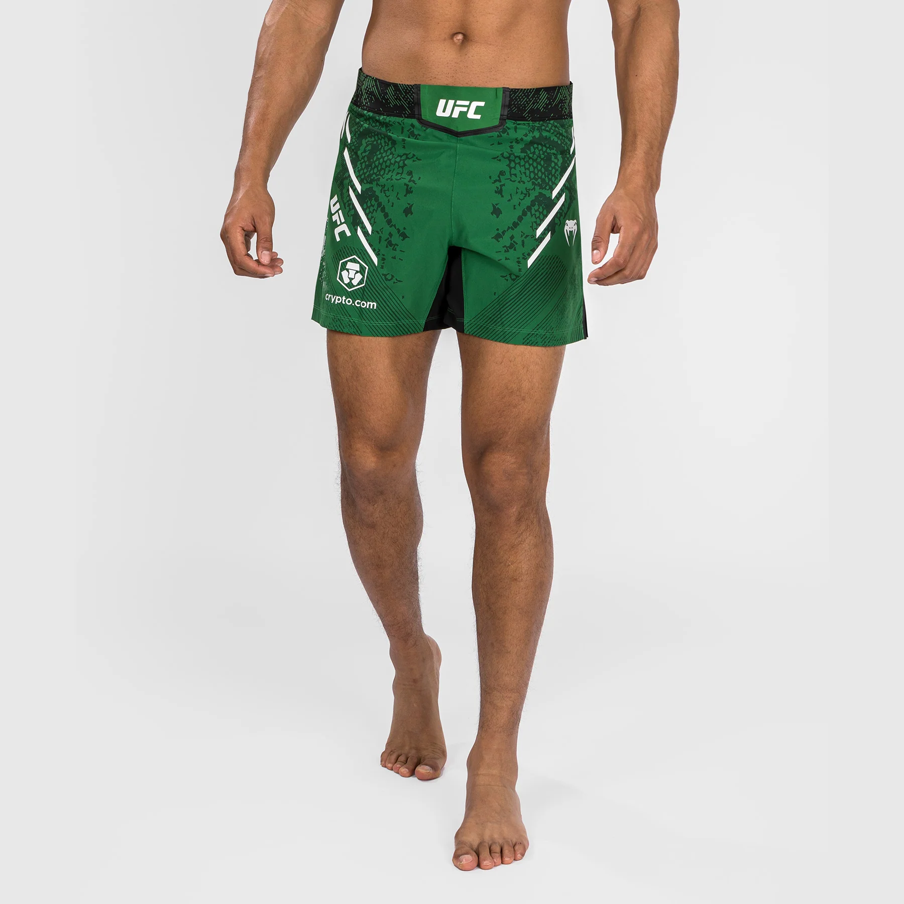 UFC Adrenaline by Venum Authentic Fight Night Men's Fight Short - Short Fit - Green - Image 7