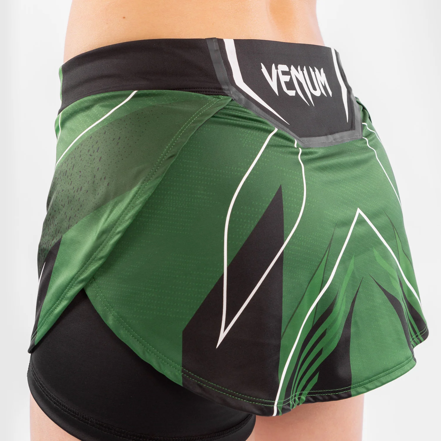 UFC Venum Authentic Fight Night Women's Skort - Green - Image 6