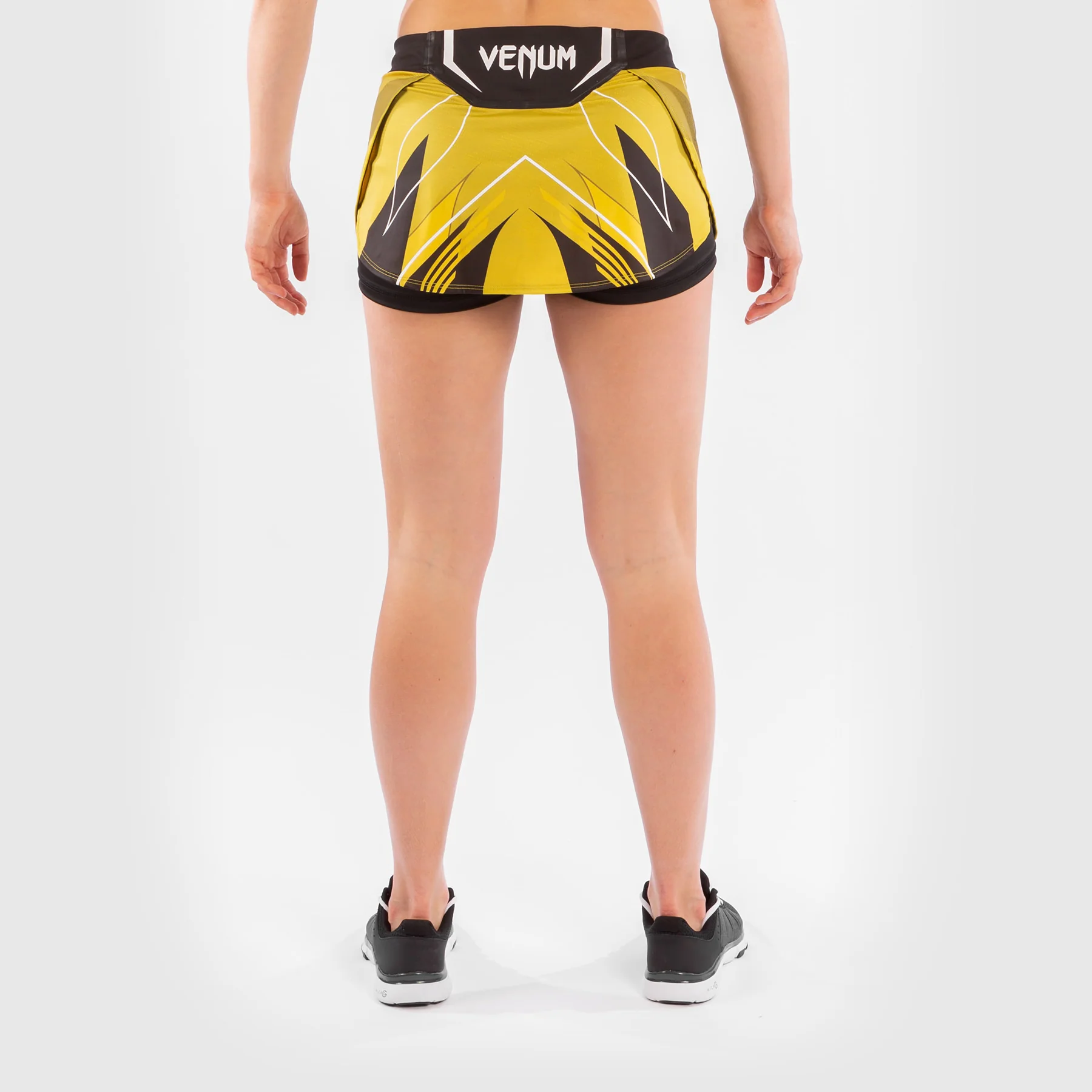 UFC Venum Authentic Fight Night Women's Skort - Yellow - Image 4