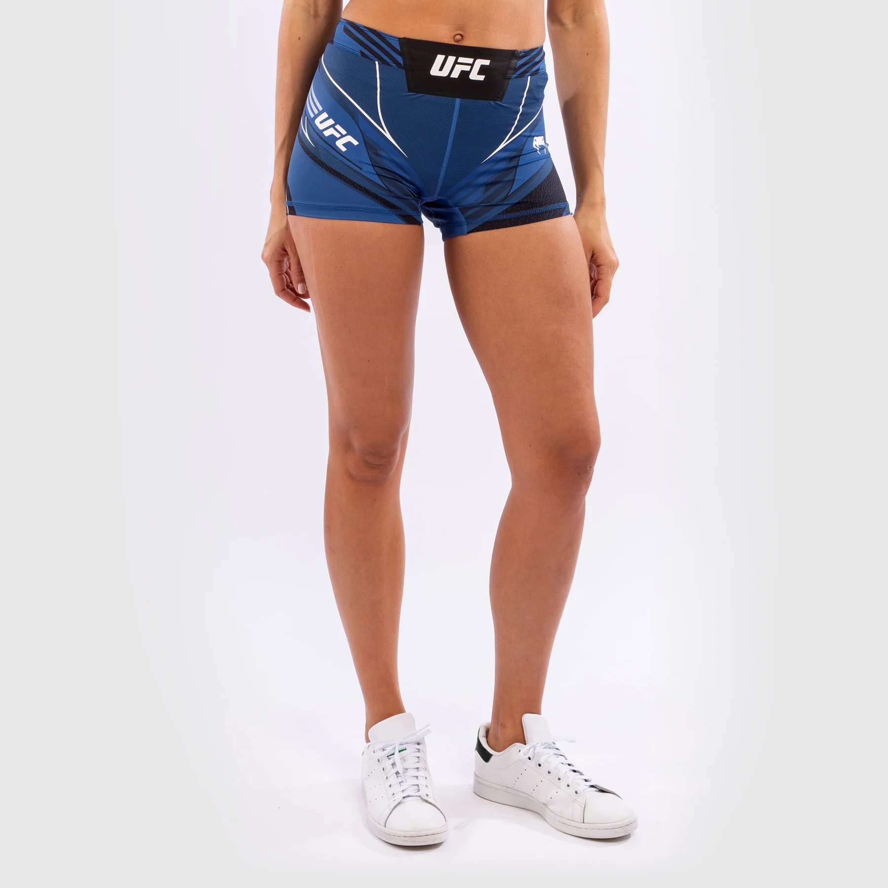 UFC Venum Authentic Fight Night Women's Vale Tudo Shorts - Short Fit - Blue - Image 4