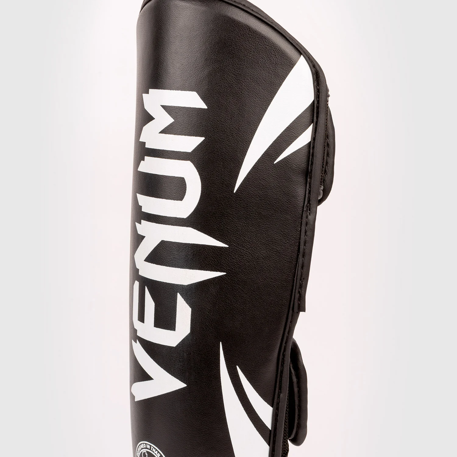 Venum Challenger Kids Shin Guards - Black/White - Image 4