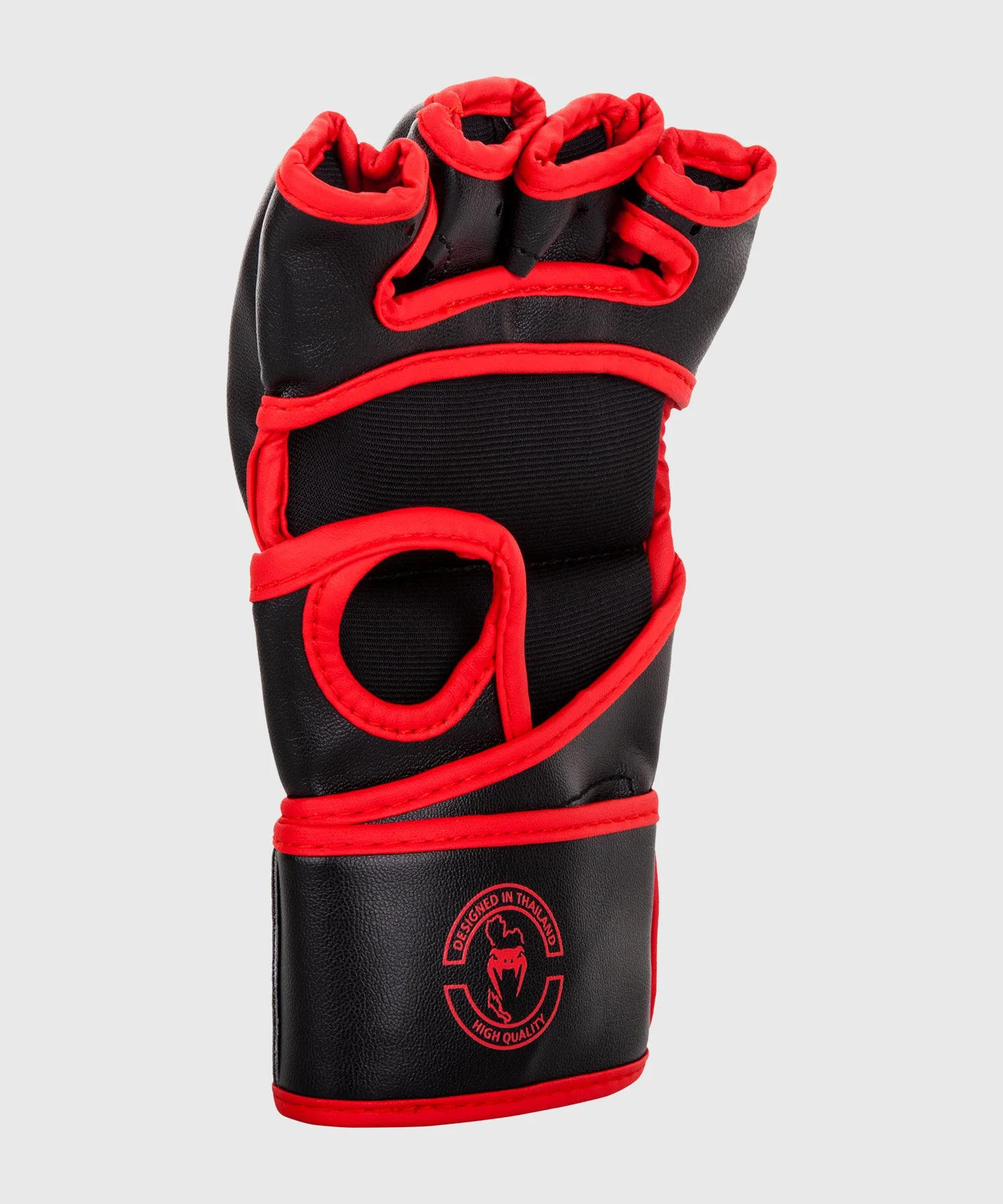 Venum Challenger MMA Gloves - Without Thumb - Black/Red - Image 9