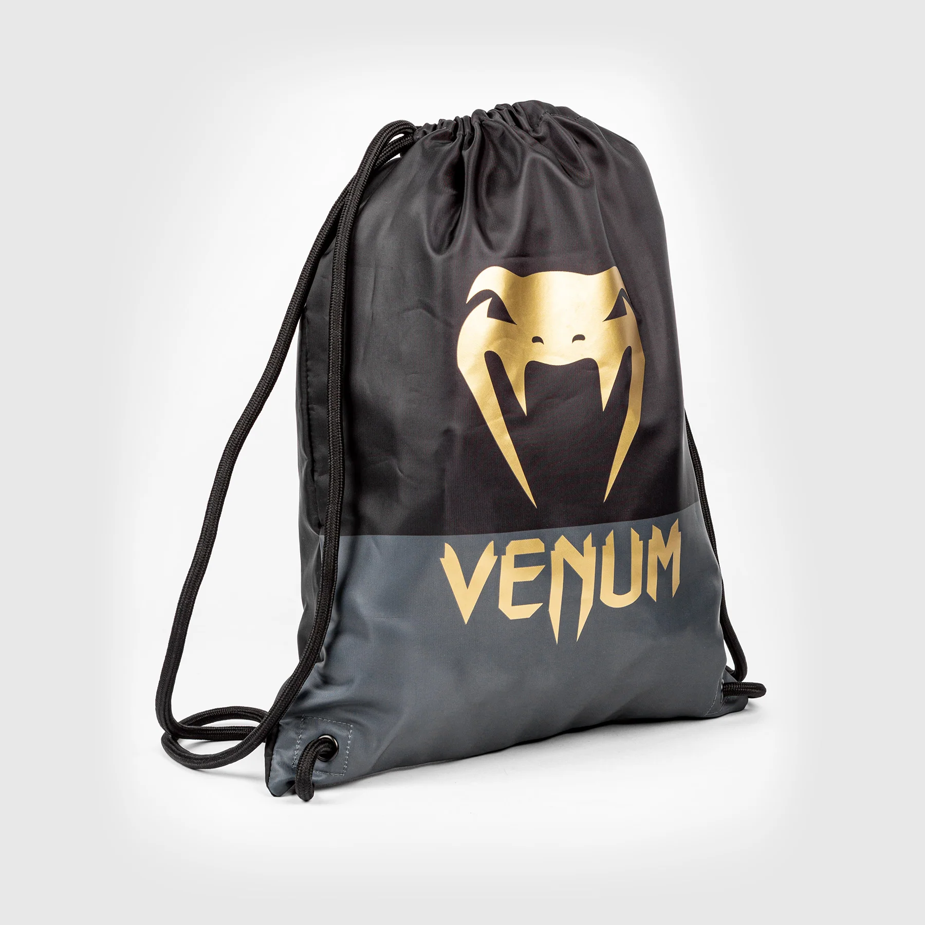 Venum Classic Drawstring Bag - Black/Gold - Image 3