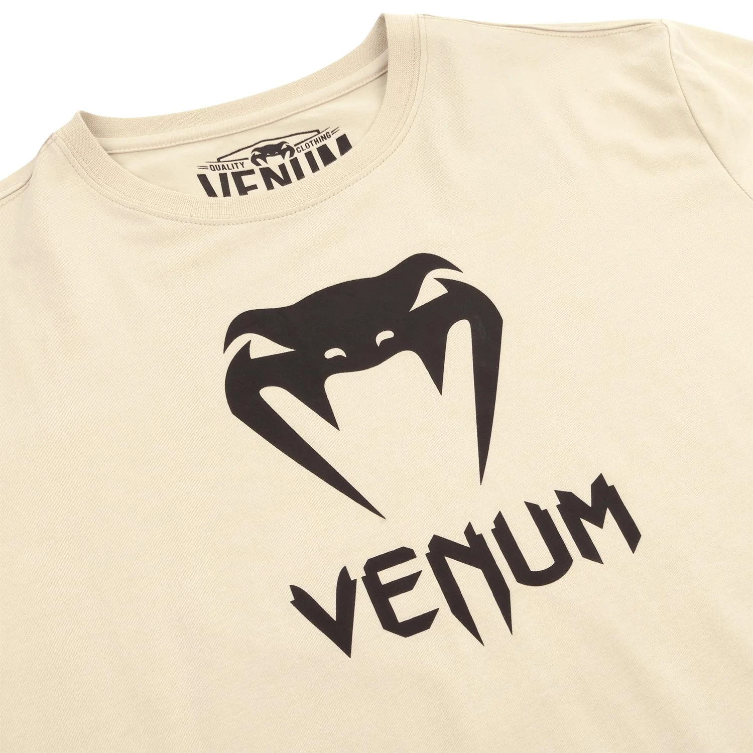 Venum Classic T-shirt - Sand/Black - Image 4