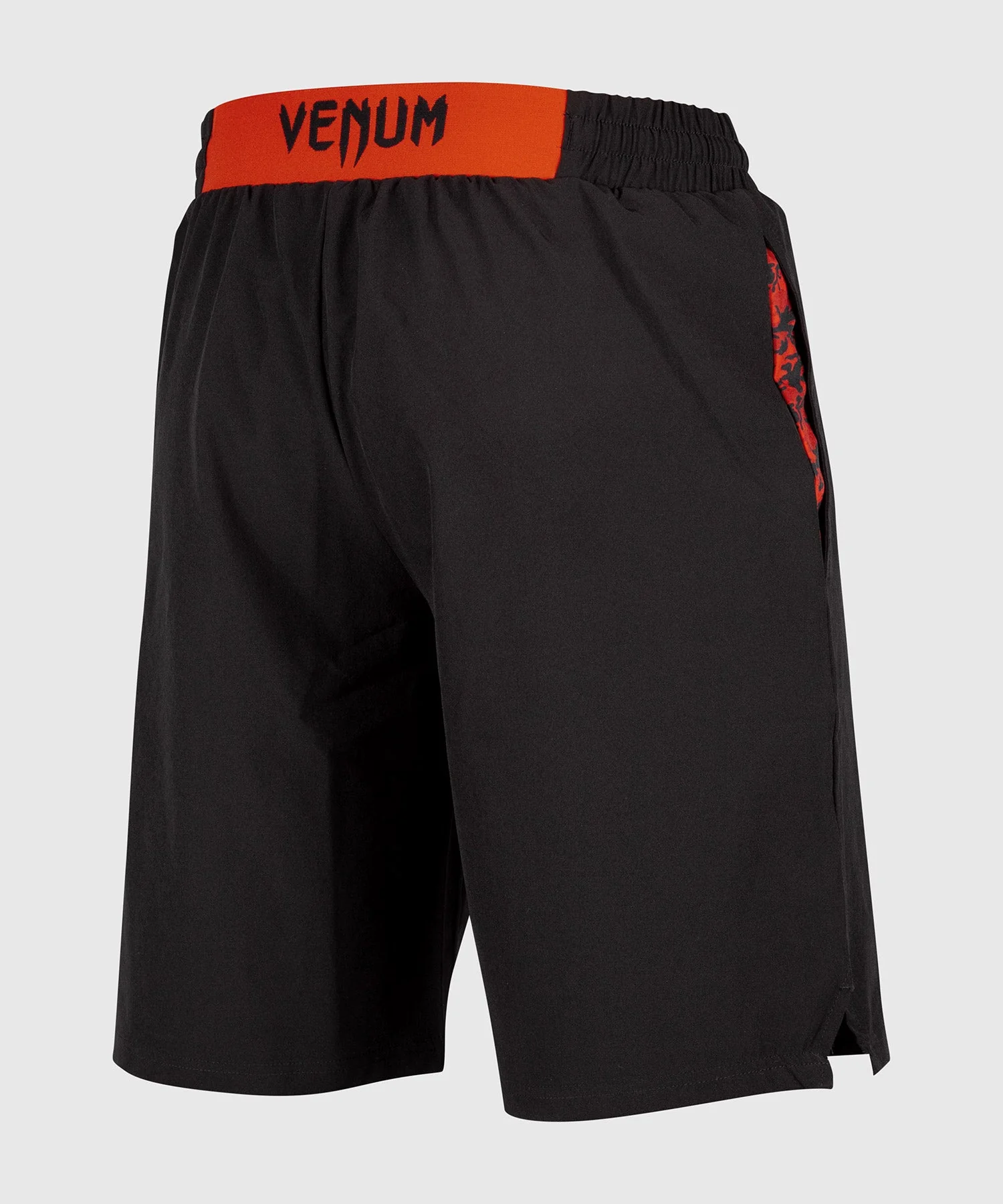 Venum Classic Training Shorts - Black/Red - Image 3