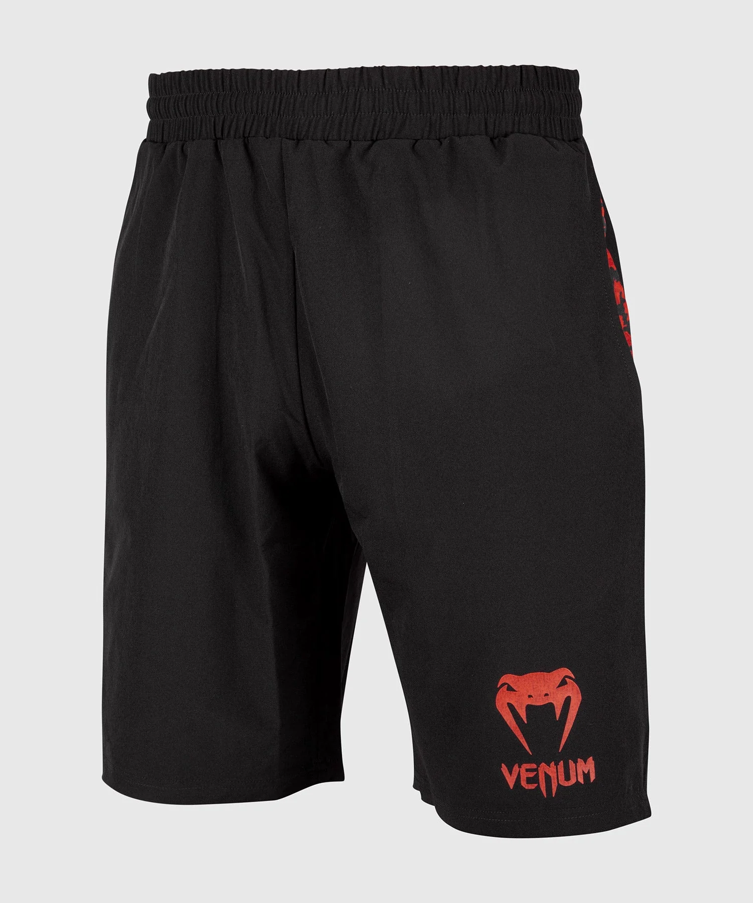 Venum Classic Training Shorts - Black/Red - Image 9