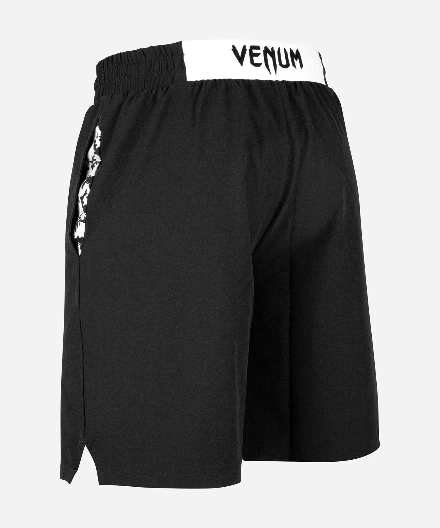 Venum Classic Training Shorts - Black/White - Image 3