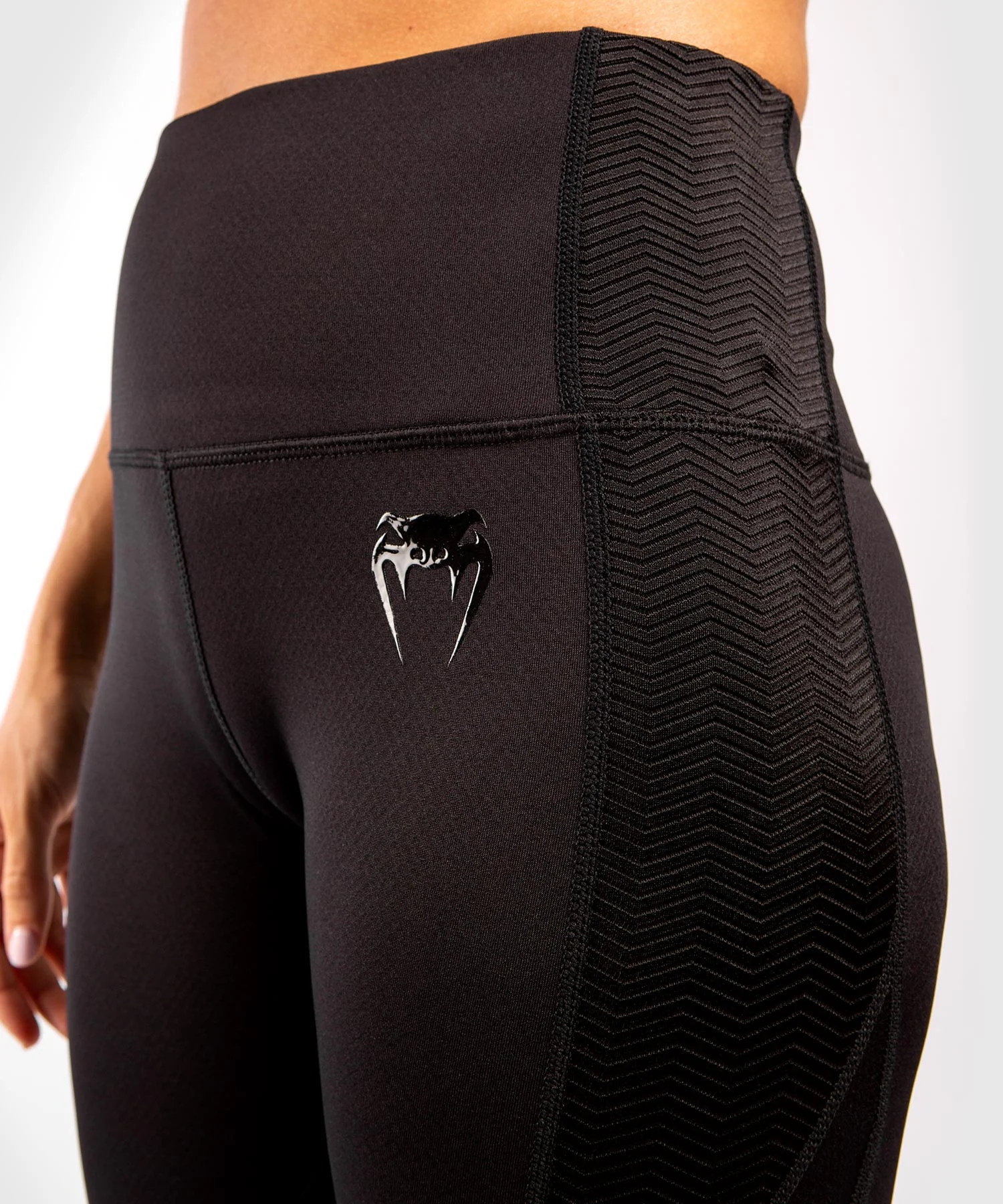 Venum G-Fit Leggings - For Women - Black/Black - Image 5