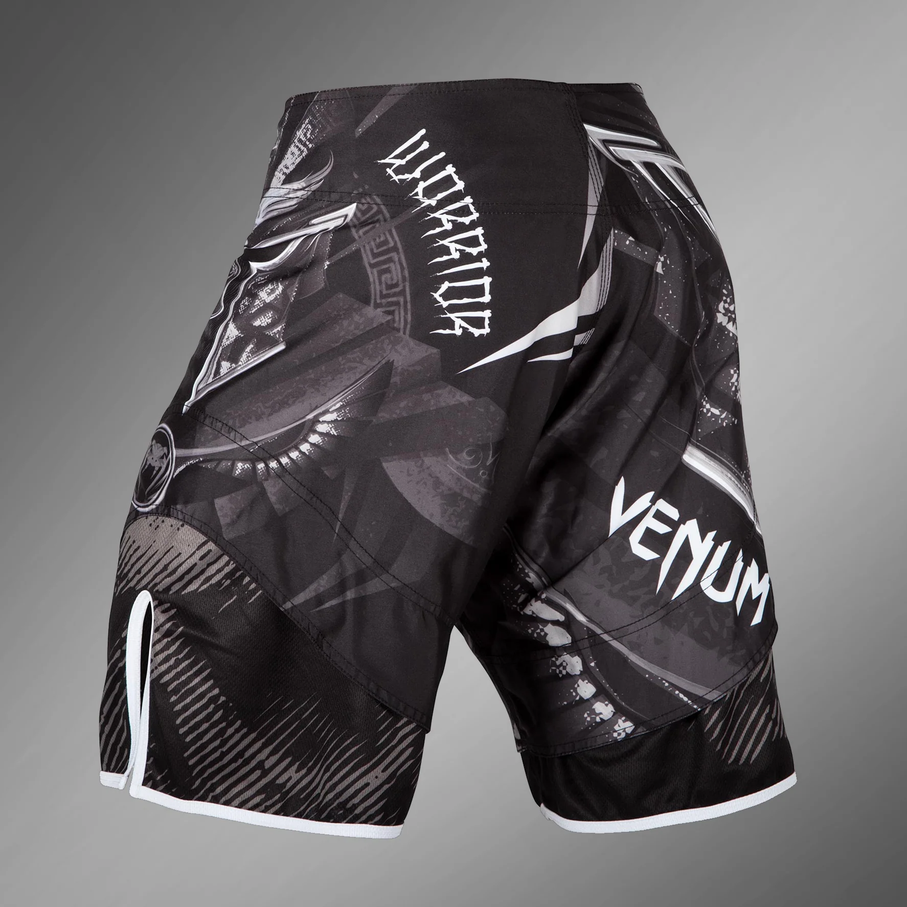Venum Gladiator 3.0 Fightshorts - Black/White - Image 3