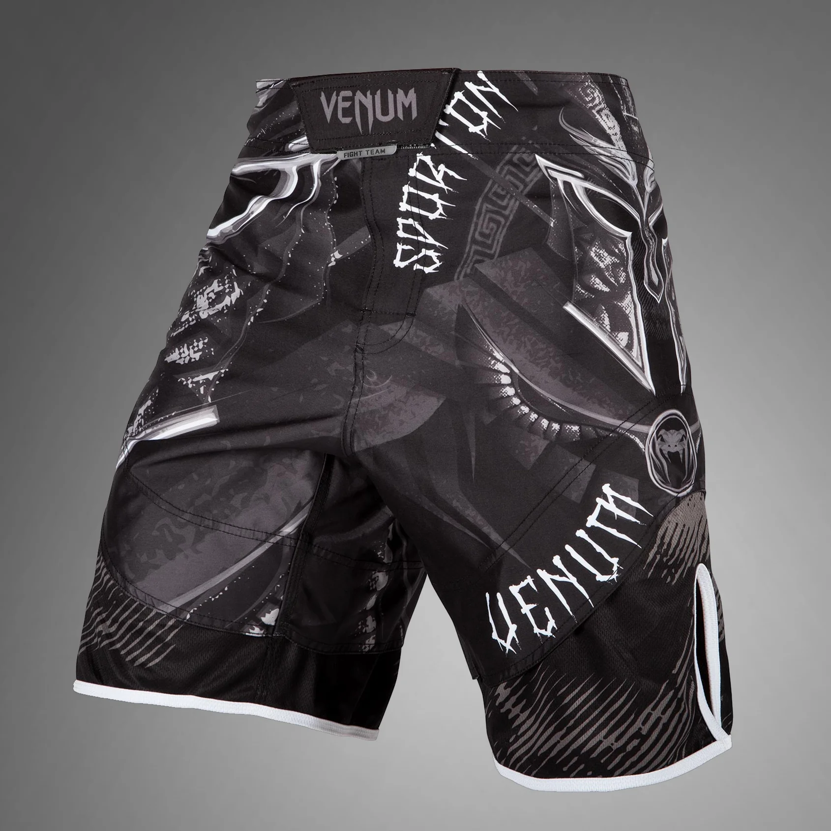 Venum Gladiator 3.0 Fightshorts - Black/White - Image 4