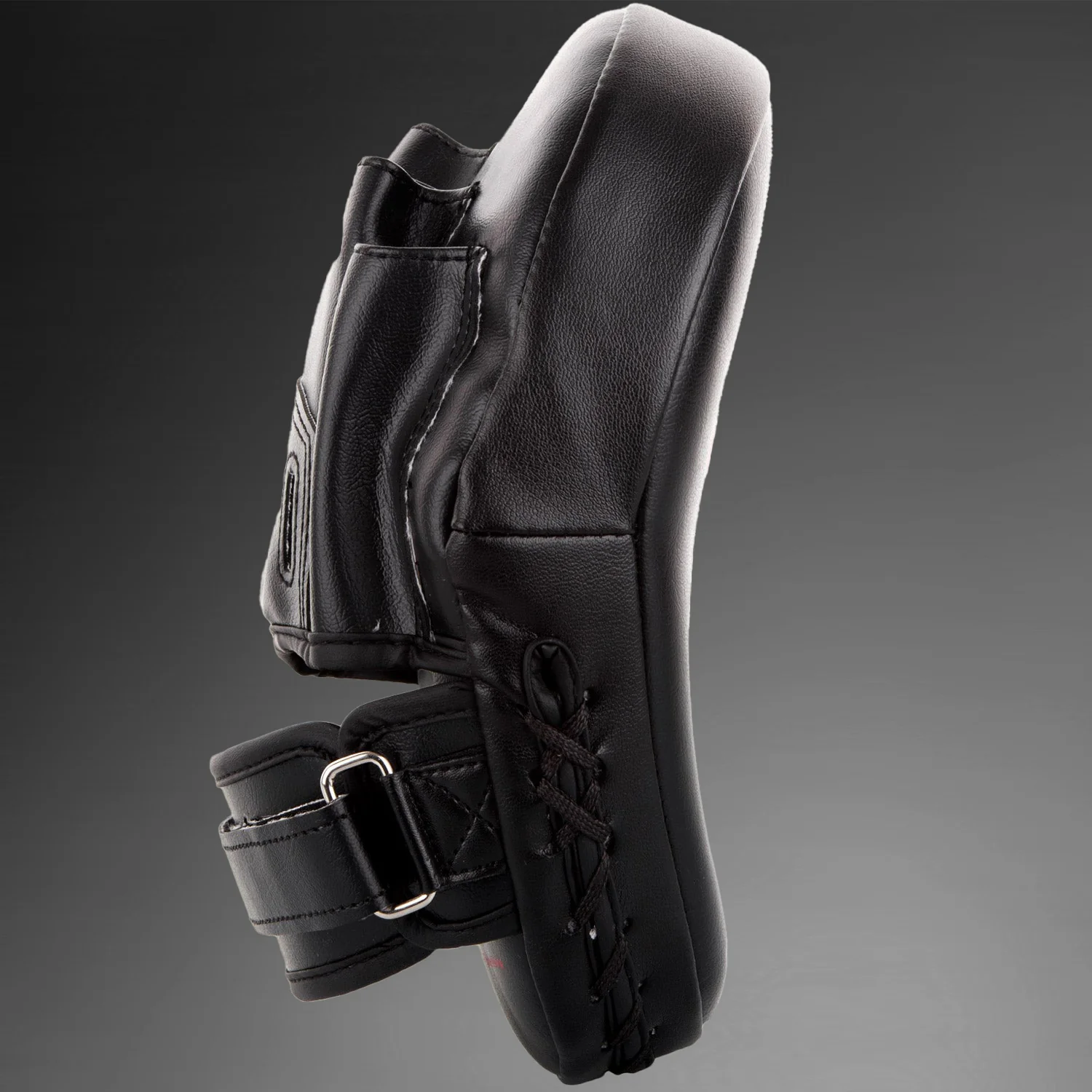 Venum Light Focus Mitts - Black/Black (Pair) - Image 3