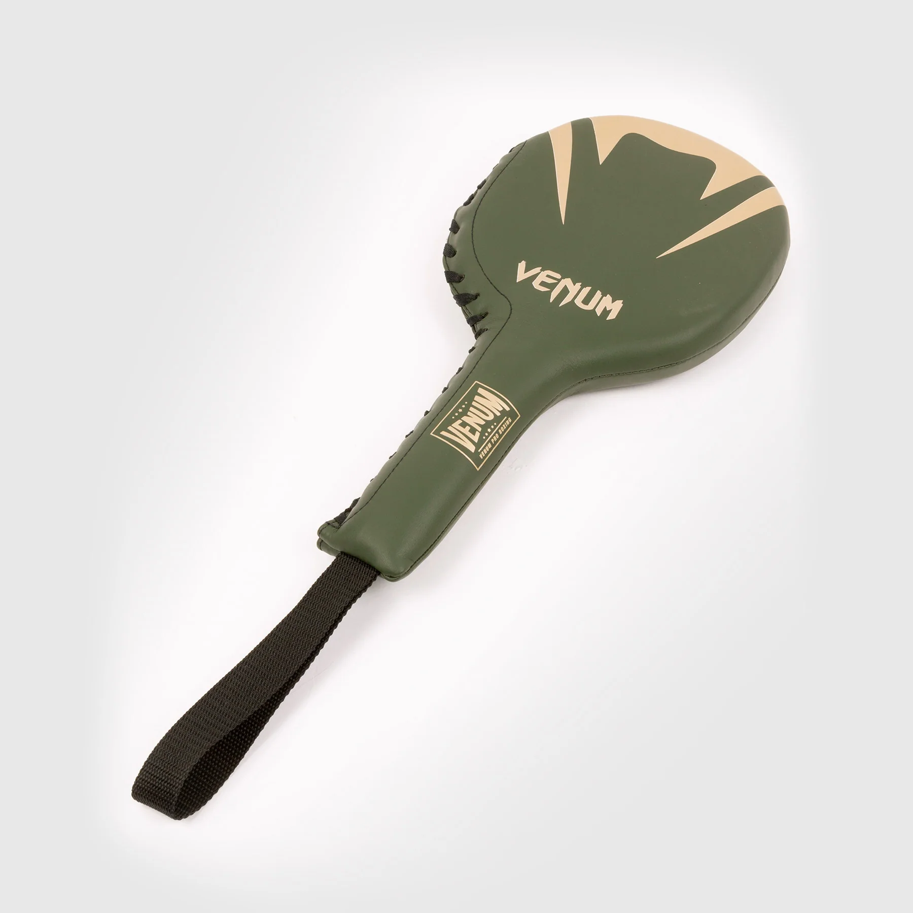 Venum Pro Boxing Rackets (Pair) - Khaki/Gold - Image 4