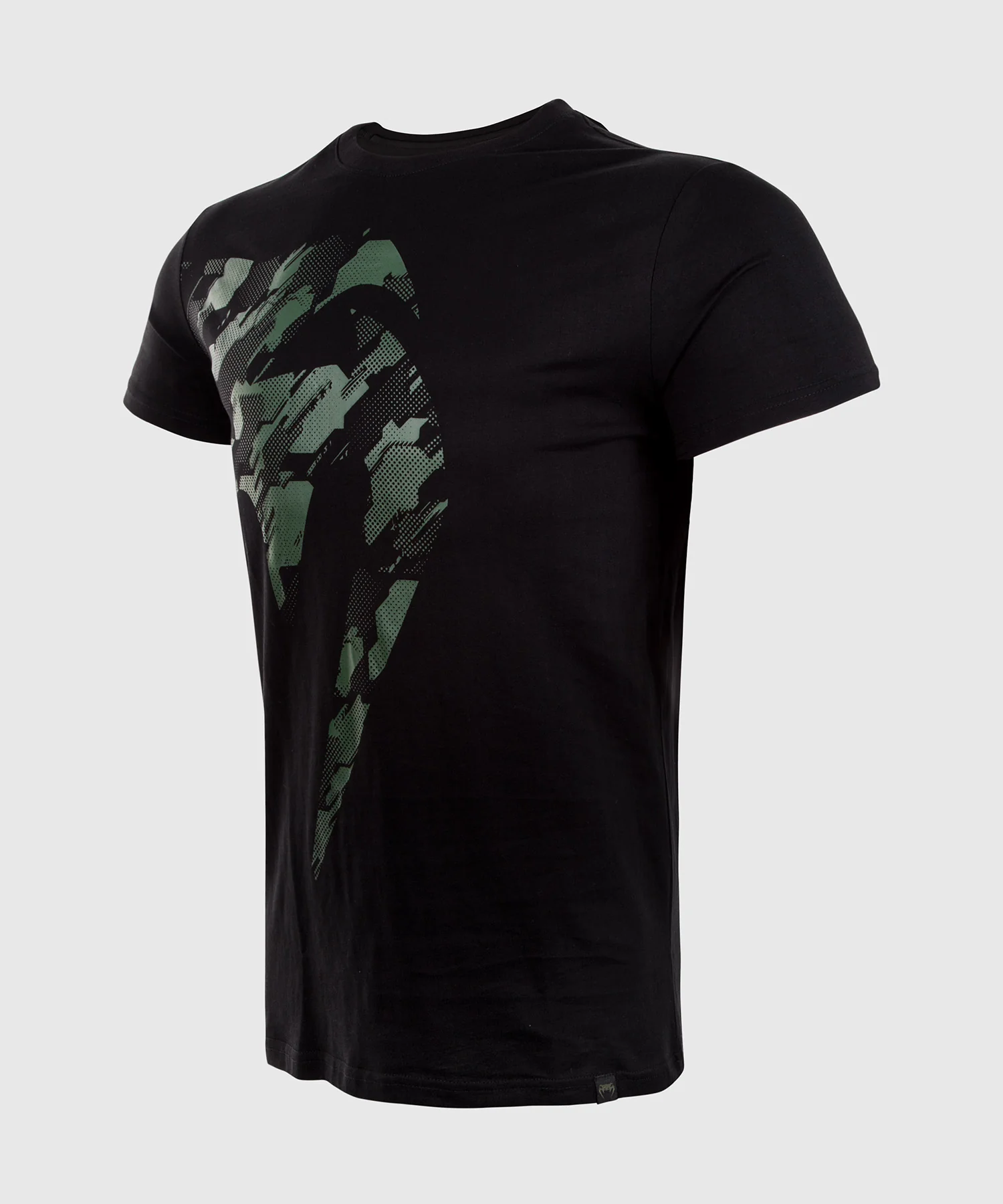Venum Tecmo Giant T-shirt - Black/Khaki - Image 3