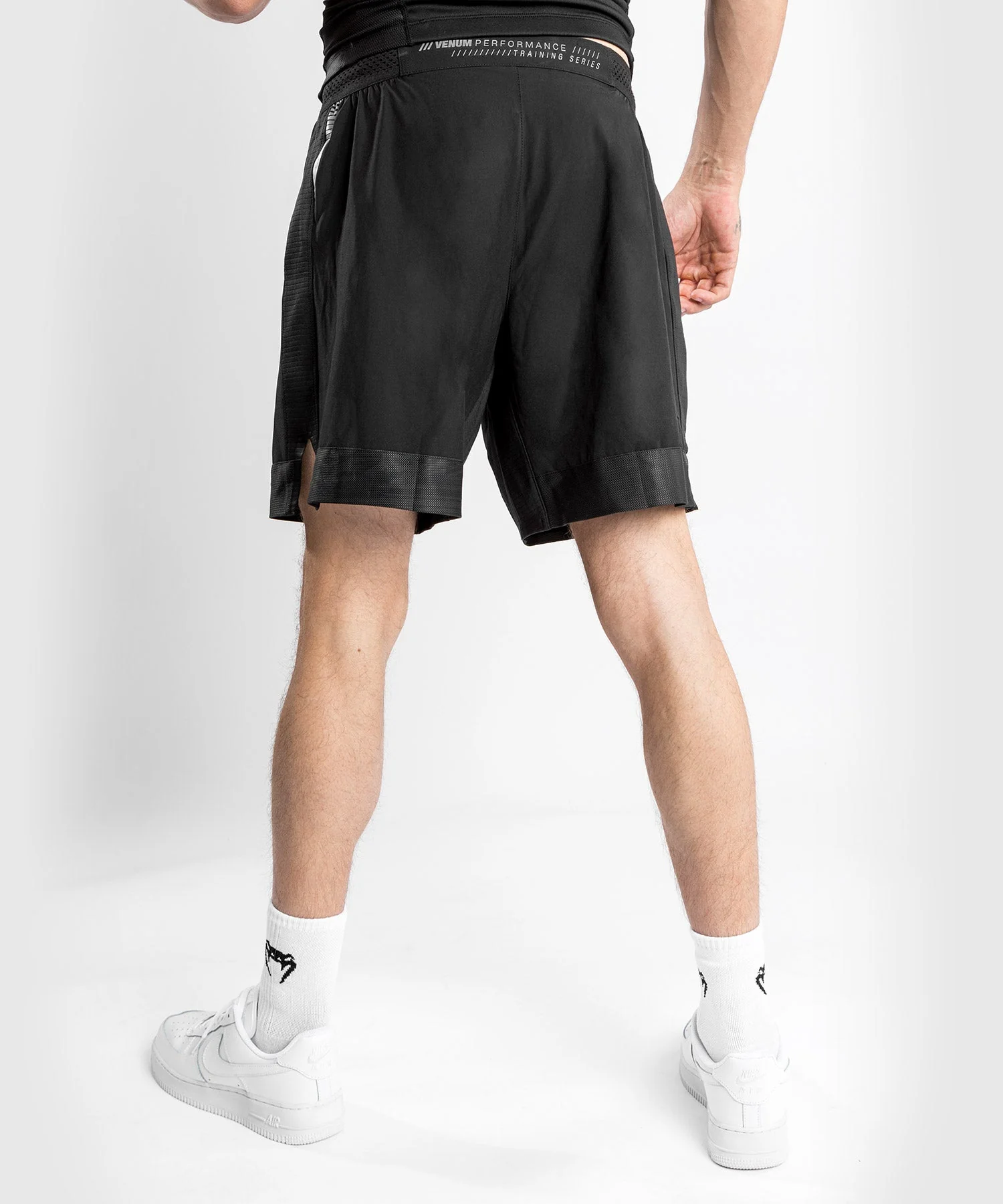 Venum Tempest 2.0 Fightshorts – Black/Grey - Image 3