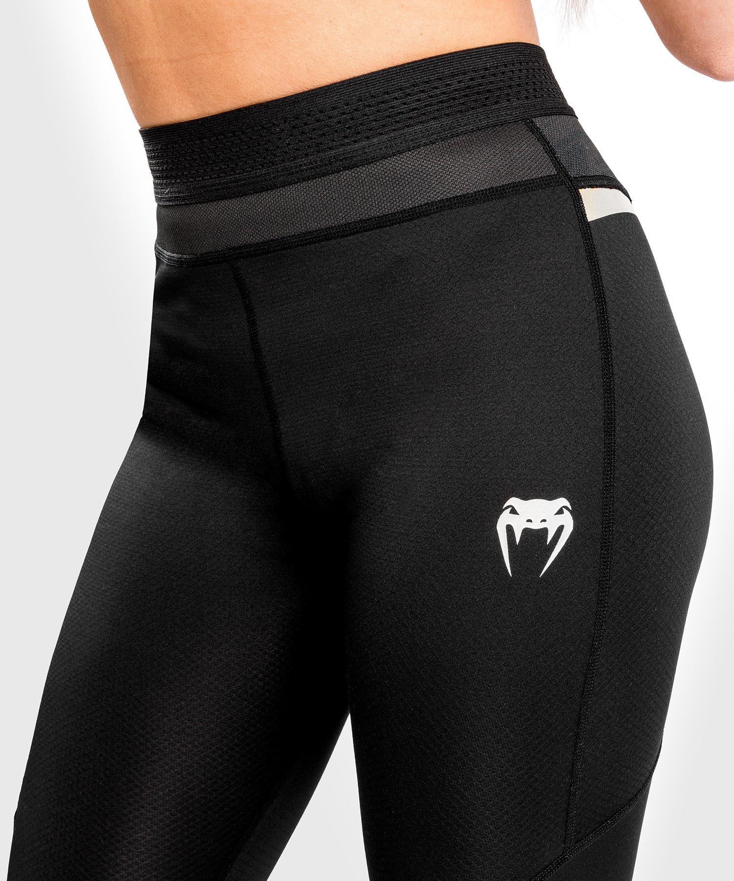 Venum Tempest 2.0 Leggings 7/8 – Black/Grey - Image 6